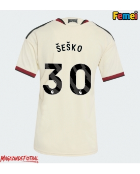Manchester United Benjamin Sesko #30 Tricou Fotbal Replică 2026-27 Femei Treilea Manchester United Benjamin Sesko #30 Tricou Fotbal Replică 2026-27 Femei Treilea